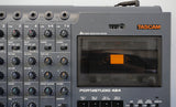 Tascam Portastudio 424 4 Track Cassette Tape Recorder Multitrack Mixer - Navy