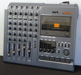 Tascam Portastudio 424 4 Track Cassette Tape Recorder Multitrack Mixer - Navy