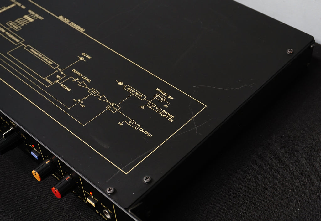 Yamaha R1000 80's Digital Reverberation 1U Rack Mount Reverb Effects U