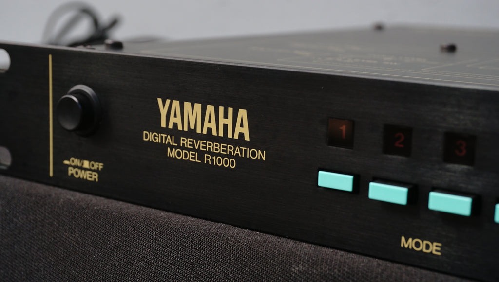 Yamaha R1000 80's Digital Reverberation 1U Rack Mount Reverb Effects U