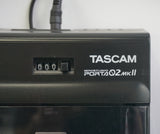 Tascam Porta 02 MKII Black - 4 Track Analogue Cassette Recorder - Pro Serviced