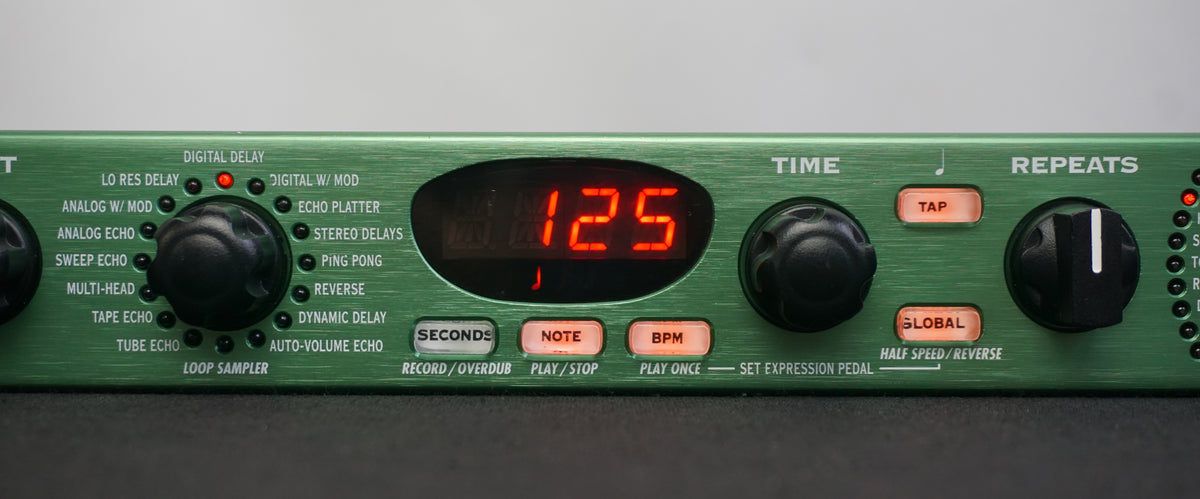 Line 6 Echo Pro Rack Programmable Delay Loop Sampler With MIDI Sync ...