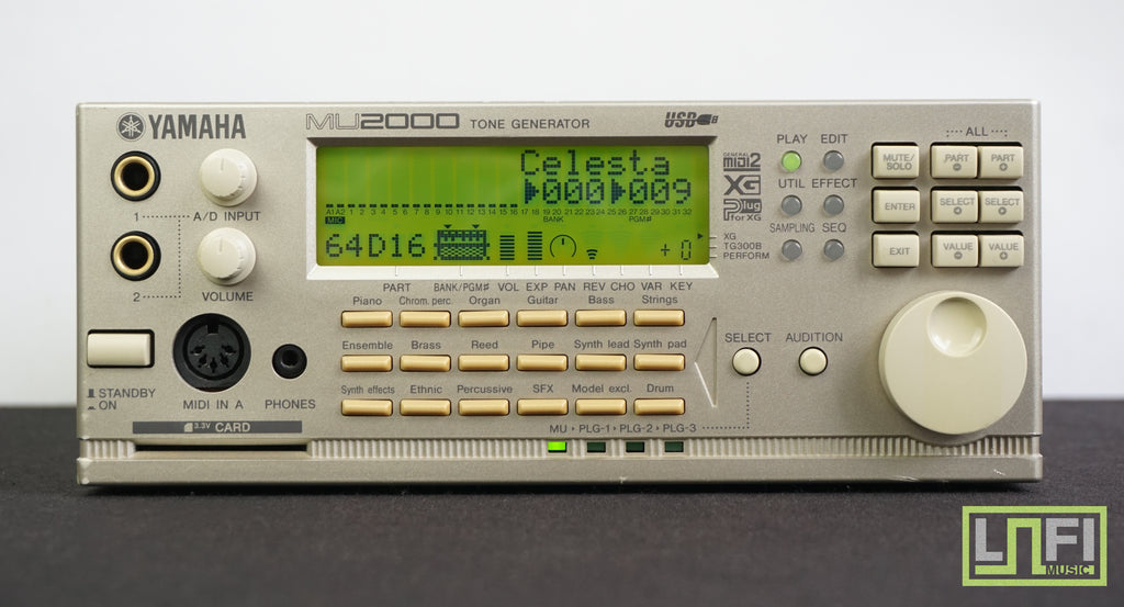 Yamaha MU2000 Tone Generator Polyphonic Synthesiser Sound