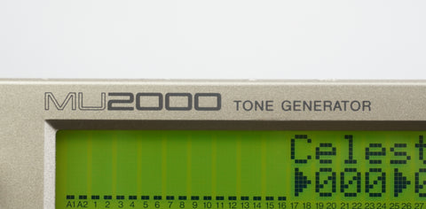 Yamaha MU2000 Tone Generator Polyphonic Synthesiser Sound