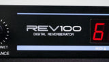 Yamaha REV100 Digital Reverberator - 80's 1U Rack Mount Effects Box