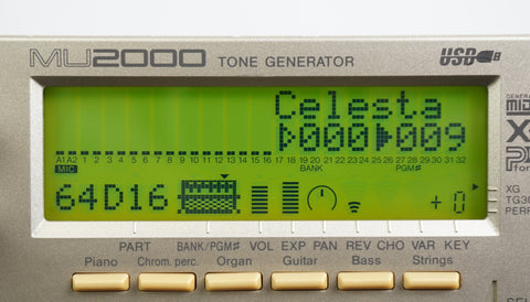 YAMAHA MU 2000 TONE GENERATOR 音源モジュール Yamaha MU2000 Tone Generator for sale online | eBay