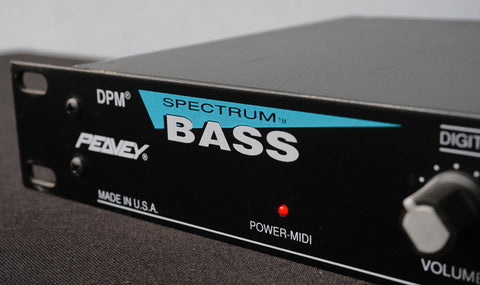 Peavey Spectrum Bass 90's Classic Bass Sound Synthesiser 1U 
