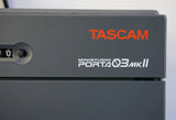Tascam Porta 03 MK ii  - 4 Track Analogue Cassette Recorder - Serviced - W/ Box!