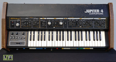 Roland Jupiter-4 Late 70's Classic Vintage Analogue Polyphonic Synthesiser - 240V
