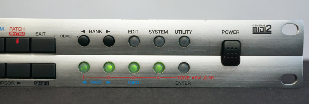 Roland XV-5050 Synthesiser Sound Module 1U Rack Mount Synth w