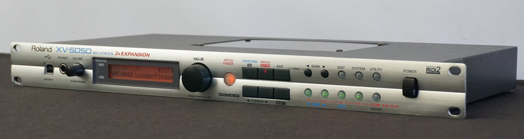 Roland XV-5050（1uサイズMIDI音源） Roland XV-5050（1uサイズMIDI音源） Roland XV-5050（1uサイズMIDI