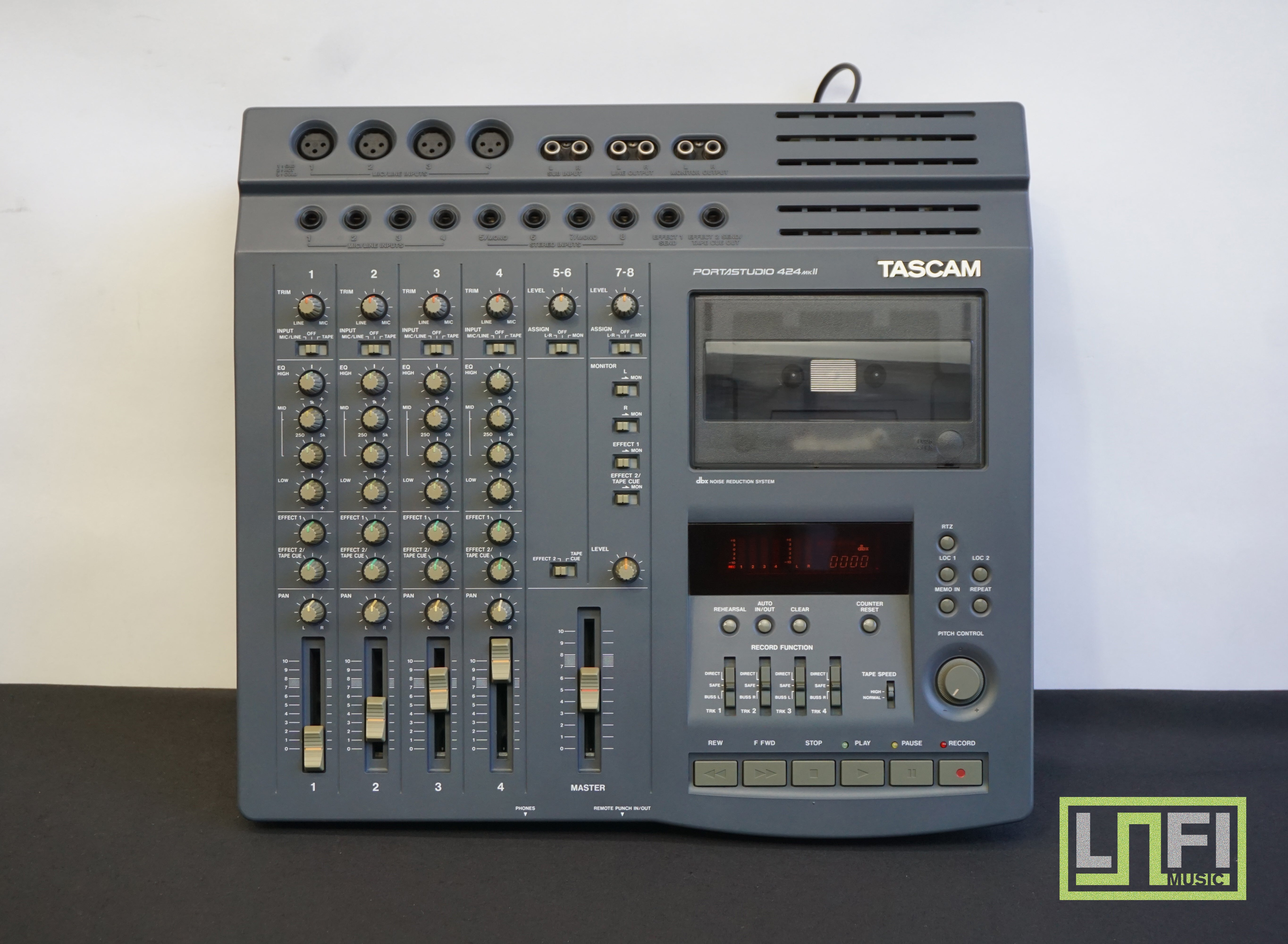 DJ機材 TASCAM PORTASTUDIO 424 MKII Tascam Portastudio 424 MKII 4 Track Cassette Tape Recorder