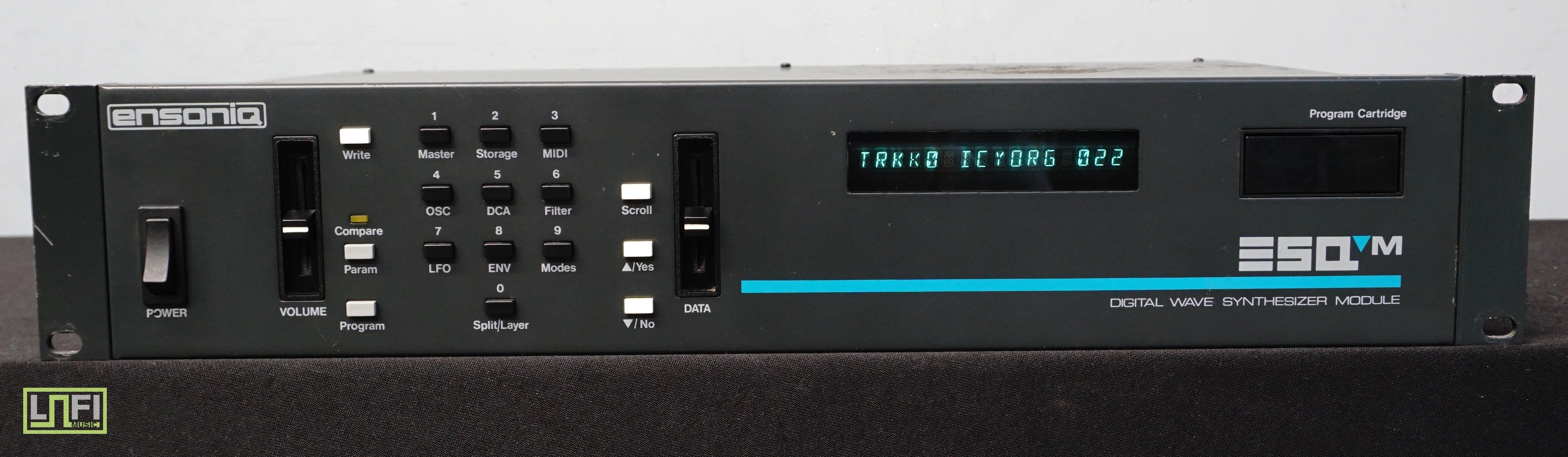 Ensoniq ESQ-M 80's Digital Wave Synthesiser 2U Rack Mount