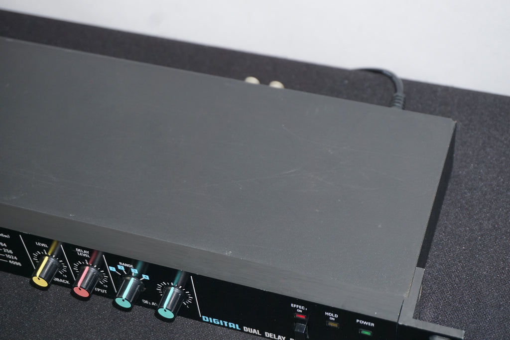 Maxon Digital Dual Delay DD1000 80's Vintage 1U Rack Effects