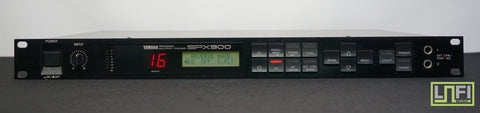 Yamaha SPX900 80's Vintage Multi Effect Programable FX Processor - 100V