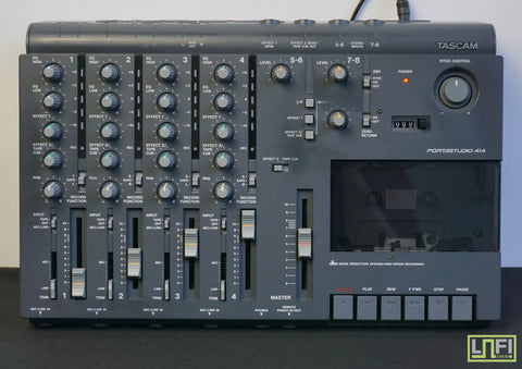 Tascam Portastudio 414 Vintage 4 Track Multitrack Cassette Tape Recorder