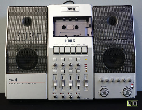 Korg CR-4 4-Track Cassette Tape Recorder W/ Effects & More!