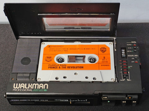 Sony Walkman magnet - Cassette tape - 80's music - retro