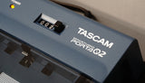 Tascam Porta 02 - Blue 4 Track Analogue Cassette Tape Recorder - Just Serviced