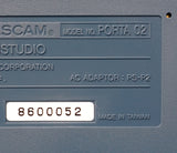 Tascam Porta 02 - Blue 4 Track Analogue Cassette Tape Recorder - Just Serviced