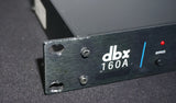 DBX 160A Classic Compressor / Limiter 1U Rack Signal Processor - 100-120V