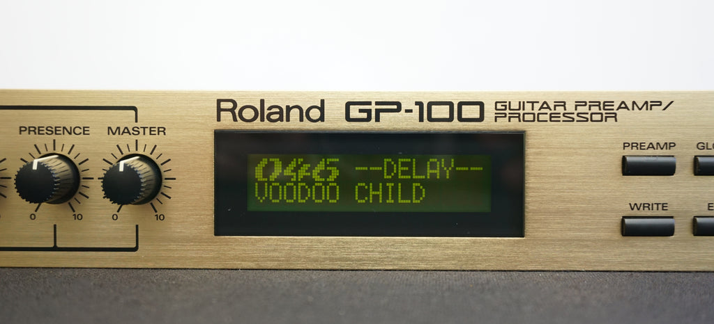 Roland GP-100 Guitar Preamp/Processor Amp Modeling, Multi-Effects