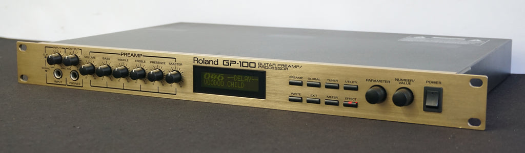 Roland GP-100 Guitar Preamp/Processor Amp Modeling, Multi-Effects