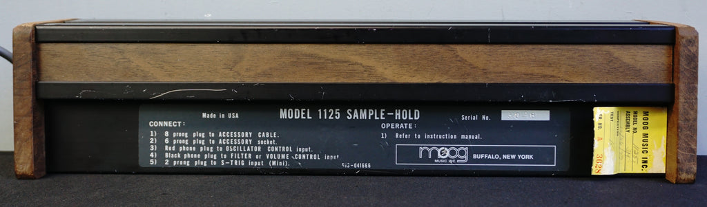 Moog Sample-Hold Controller model 1125 for Minimoog Model D / Modular ...
