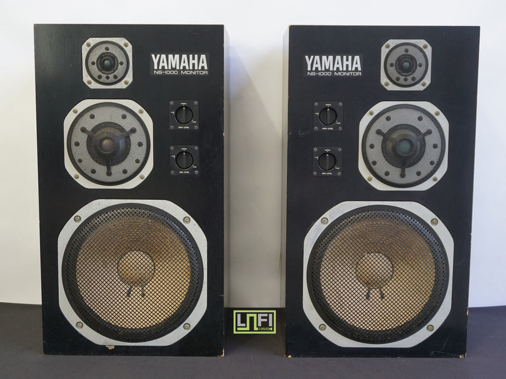 Yamaha NS-1000M High Quality Monitor Speaker System Matched
