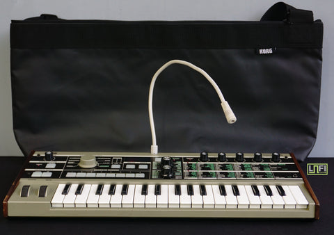 Korg MicroKorg Small Portable Analogue Modelling Synthesiser / Vocoder W/ Condenser Mic