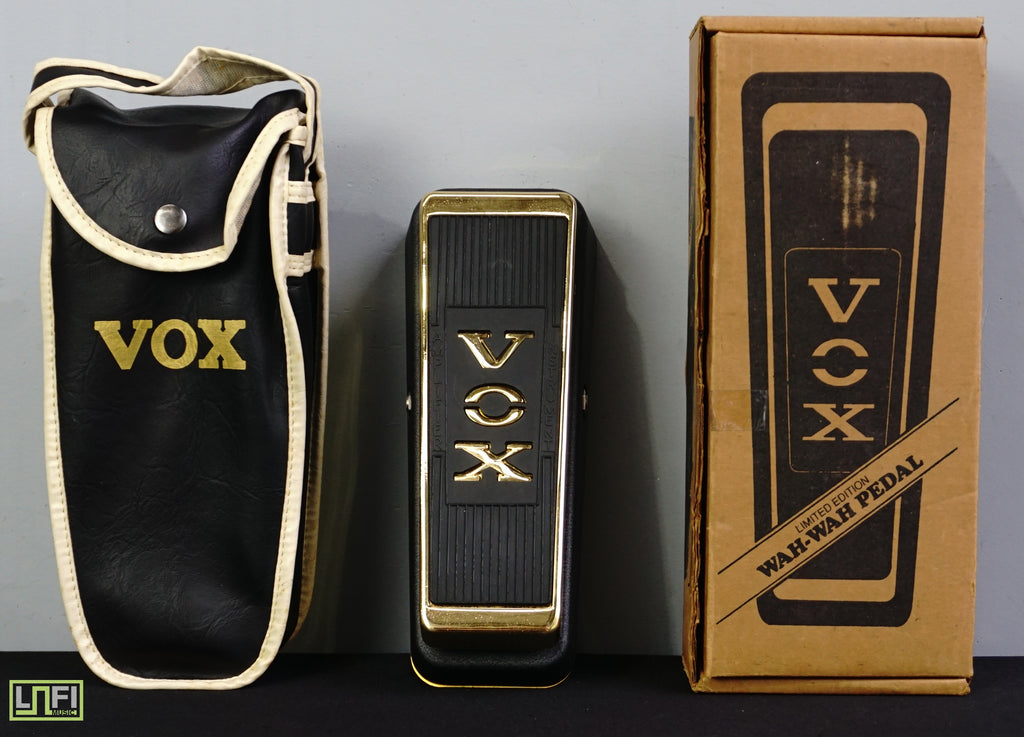 VOX Limited Edition WAH-WAH Model V847G Made In U.S.A Gold Plated Guit –  LOFI Music