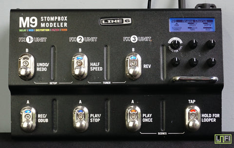 Line 6 M9 Stompbox Modeler Guitar Multi Effects Pedal