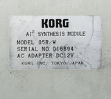 Korg 05R/W 90's AI2 Synthesis 1/2U Synthesiser Module