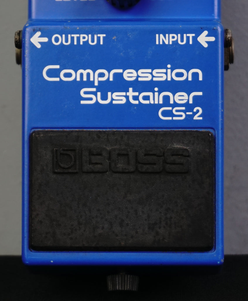 Boss CS-2 Vintage 80's Blue Compression Sustainer Guitar Effects