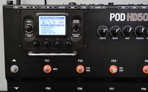 Line 6 POD HD500X Multi Effects Processor & Amp Modeler Floorboard Ped –  LOFI Music