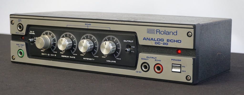 Roland DC-20 Analogue Echo Vintage 80's Effect Module - 100V