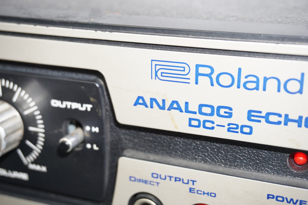 Roland DC-20 Analogue Echo Vintage 80's Effect Module - 100V