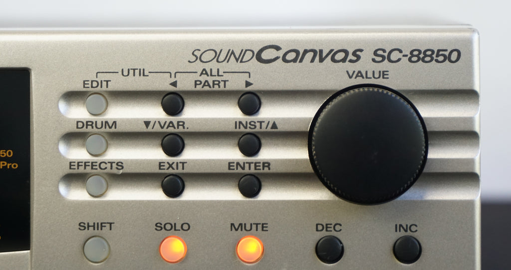 Roland ED Sound Canvas SC-8850 Polyphonic Sound Module w/ Effects