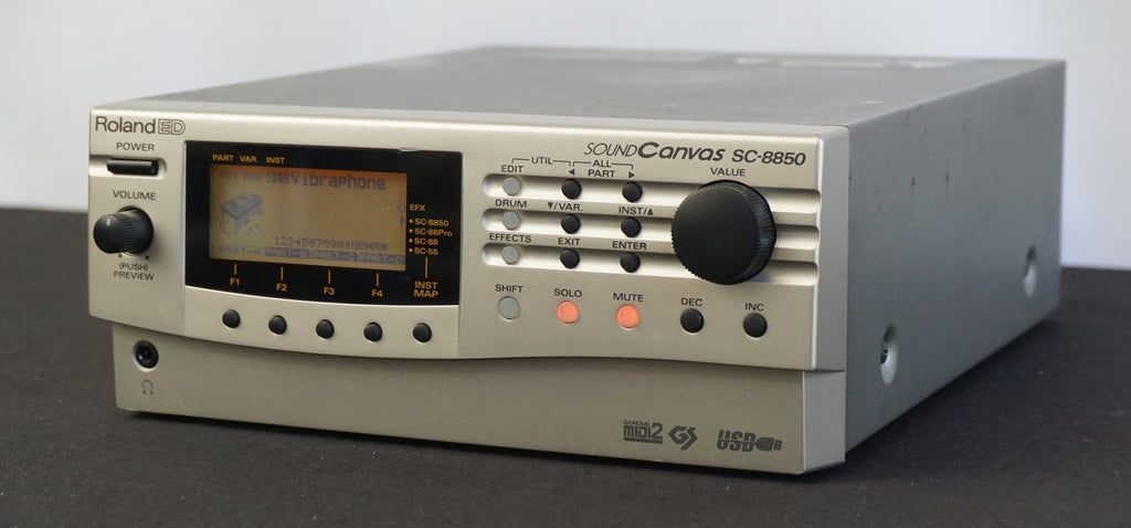Roland ED Sound Canvas SC-8850 Polyphonic Sound Module w/ Effects
