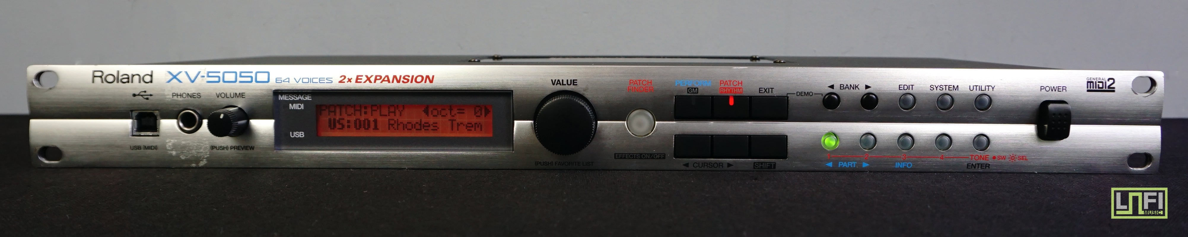 ROLAND XV-5050 音源モジュール Roland XV-5050 Synthesizer Sound Module 64 Voice 1U Rack | eBay