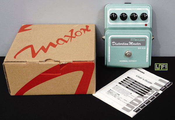Maxon DS-830 Distortion Master Mint Green Electric Guitar Pedal W