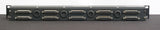 Teac Tascam Bantam to DB25 Model T-87274 - 1U Rack Mount Patch Bay