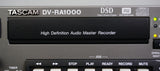 Tascam DV-RA1000 & RC-RA1000 High Definition Audio Master Recorder & Remote