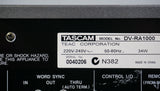 Tascam DV-RA1000 & RC-RA1000 High Definition Audio Master Recorder & Remote