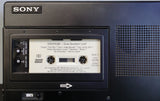 Sony TC-D5 Vintage Portable Stereo Cassette Recorder & Player - Serviced