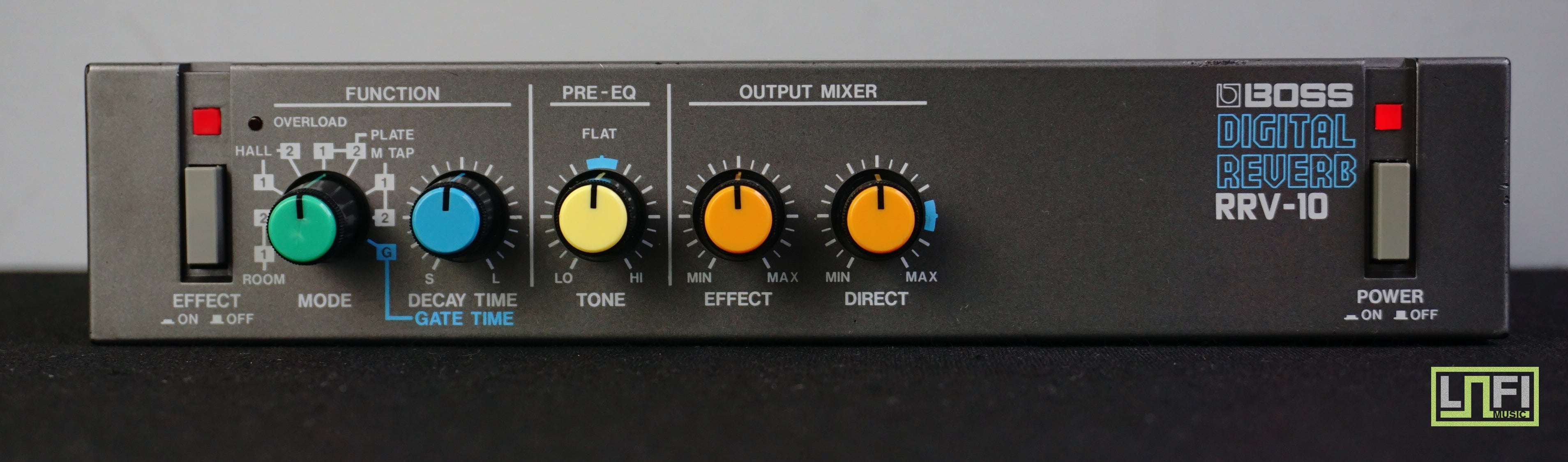 ギター BOSS RRV-10 DIGITAL REVERB BOSS RRV-10 Digital Reverb Made In Japan 80's RRV 10 Block