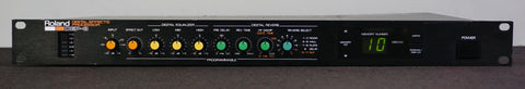 Roland DEP-3 Vintage 80's Digital Reverb / Reverberator 1U Rack Effects - 100V