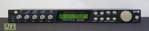 E-MU Proteus 2000 Vintage MIDI Module Classic Synthesiser Sounds 1U Rack Unit