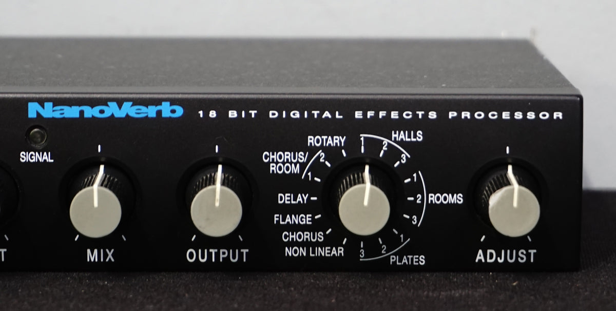 Alesis Nanoverb 18 Bit Digital Effects Processor 90's Mini Effect Un