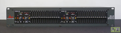 DBX 2215 Equalizer / Limiter With Type III Noise Reduction - 100-120V
